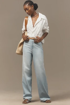 Pilcro Relaxed High-Rise Wide-Leg Jeans