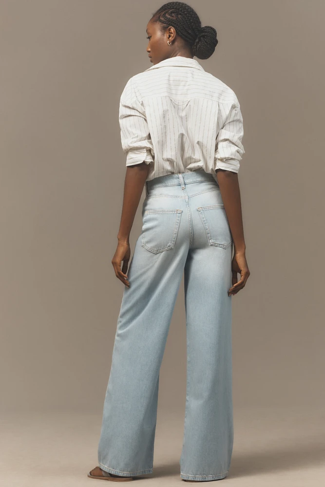 Pilcro Relaxed High-Rise Wide-Leg Jeans