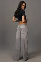 Pilcro High-Rise Wide-Leg Jeans