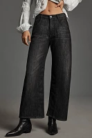 The Ellis Tapered Barrel Jeans by Pilcro