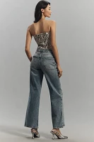 The Austyn High-Rise Wide-Leg Jeans: Uncuffed Edition