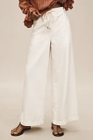 Pilcro PJ Pull-On High-Rise Wide-Leg Jeans