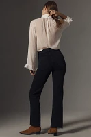 The Annie High-Rise Straight-Leg Jeans by Pilcro