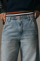 Pilcro Relaxed High-Rise Tapered Jeans