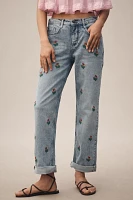 Pilcro Baggy Slim Boyfriend High-Rise Relaxed Jeans