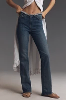 Pilcro Low-Rise Mini Bootcut Jeans