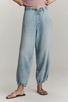 Pilcro Beachy Cargo High-Rise Parachute Jeans