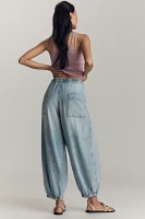 Pilcro Beachy Cargo High-Rise Parachute Jeans