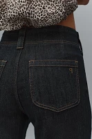 Maeve Slim 70s High-Rise Crop Flare Jeans