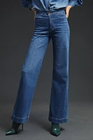 ASKK NY Brighton High-Rise Wide-Leg Jeans