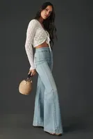 ASKK NY Sailor High-Rise Crop Wide-Leg Jeans