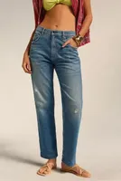 ASKK NY Beau Mid-Rise Relaxed Straight-Leg Jeans
