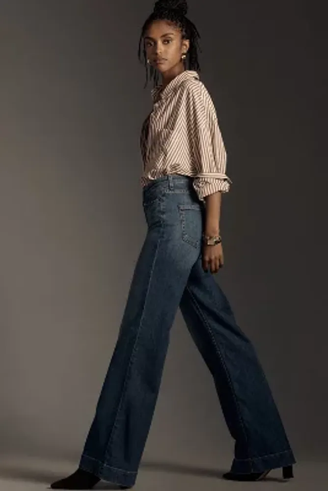 ASKK NY Juniper High-Rise Wide-Leg Jeans