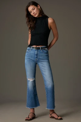 ASKK NY The Geek High-Rise Cropped Bootcut Jeans