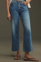 ASKK NY Crop High-Rise Wide-Leg Jeans