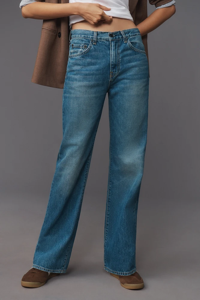 ASKK NY High-Rise Straight-Leg Jeans