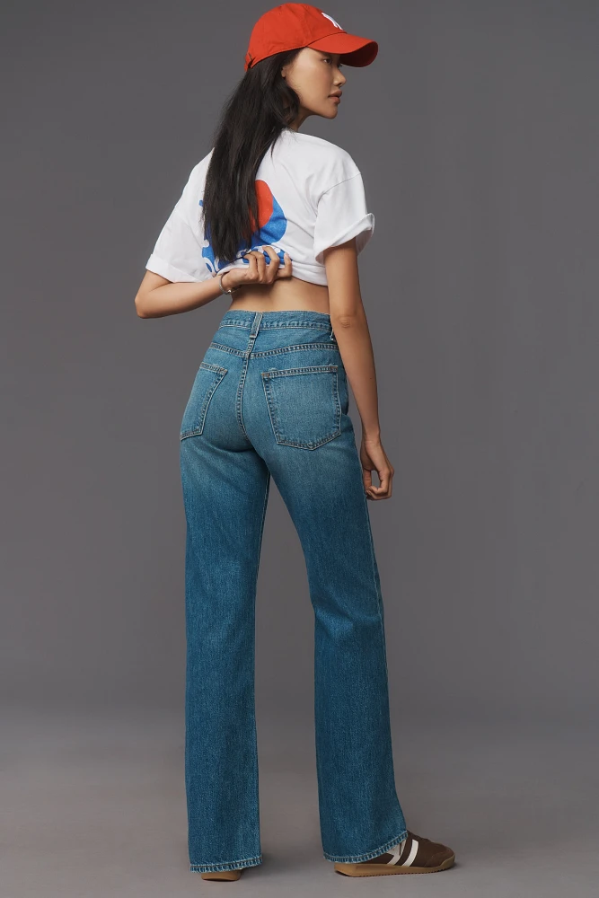 ASKK NY High-Rise Straight-Leg Jeans