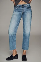 ASKK NY Low-Rise Studded Straight-Leg Jeans