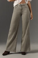 ASKK NY Slim High-Rise Wide-Leg Jeans