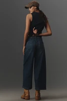 ASKK NY Virginia High-Rise Wide-Leg Crop Jeans