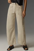 ASKK NY Twisted Barrel High-Rise Jeans