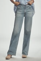 ASKK NY Pistachio Mid-Rise Wide-Leg Jeans