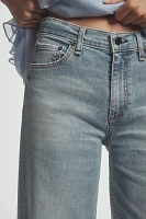 ASKK NY Pistachio Mid-Rise Wide-Leg Jeans