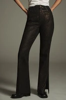 One Teaspoon Billie Coated Mid-Rise Straight-Leg Jeans