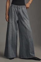 One Teaspoon Palazzo High-Rise Wide-Leg Jeans