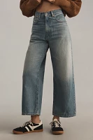 Denimist Georgia High-Rise Cropped Wide-Leg Jeans