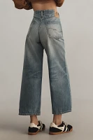 Denimist Georgia High-Rise Cropped Wide-Leg Jeans