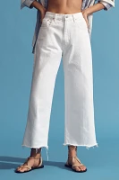 Denimist Georgia High-Rise Crop Wide-Leg Jeans