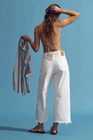 Denimist Georgia High-Rise Crop Wide-Leg Jeans