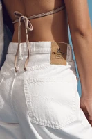 Denimist Georgia High-Rise Crop Wide-Leg Jeans