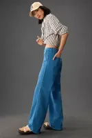 AMO Sylvia High-Rise Wide-Leg Jeans