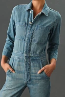 AMO Skip Denim Jumpsuit