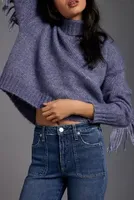 AMO Abigail High-Rise Crop Flare Jeans