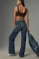 AMO Severine Mid-Rise Cargo Jeans