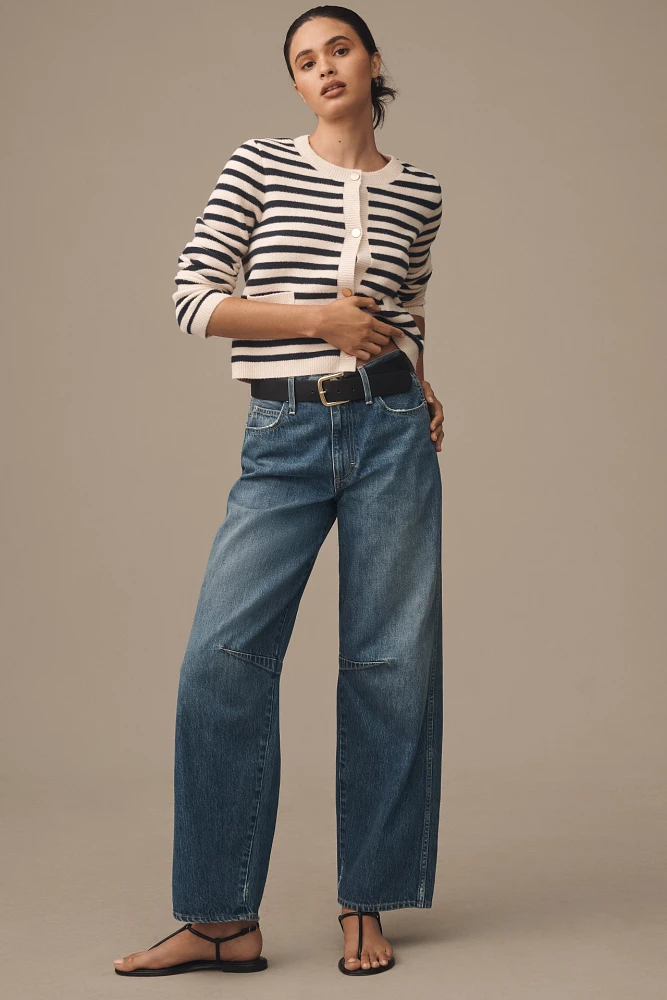 AMO Sandra Baggy Mid-Rise Wide-Leg Jeans