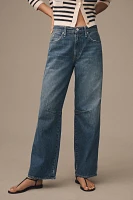 AMO Sandra Baggy Mid-Rise Wide-Leg Jeans