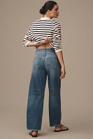 AMO Sandra Baggy Mid-Rise Wide-Leg Jeans