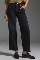 AMO Billie Mid-Rise Straight-Leg Jeans