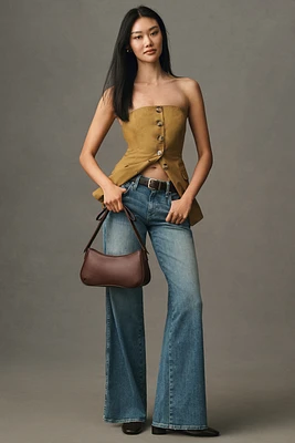 AMO Sabine Mid-Rise Wide-Leg Jeans