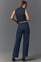 AMO Billie Mid-Rise Straight-Leg Jeans