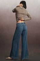 AMO Edith Trouser Mid-Rise Wide-Leg Jeans