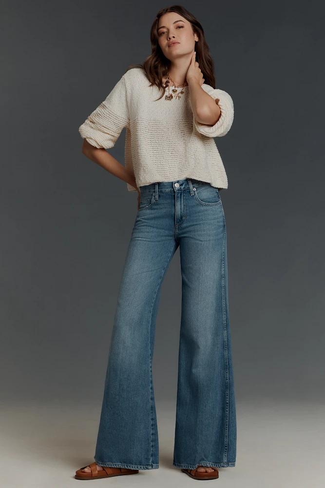 AMO Faith Mid-Rise Flare Jeans