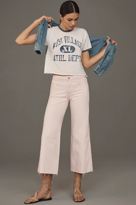 AMO Majorie High-Rise Crop Wide-Leg Jeans