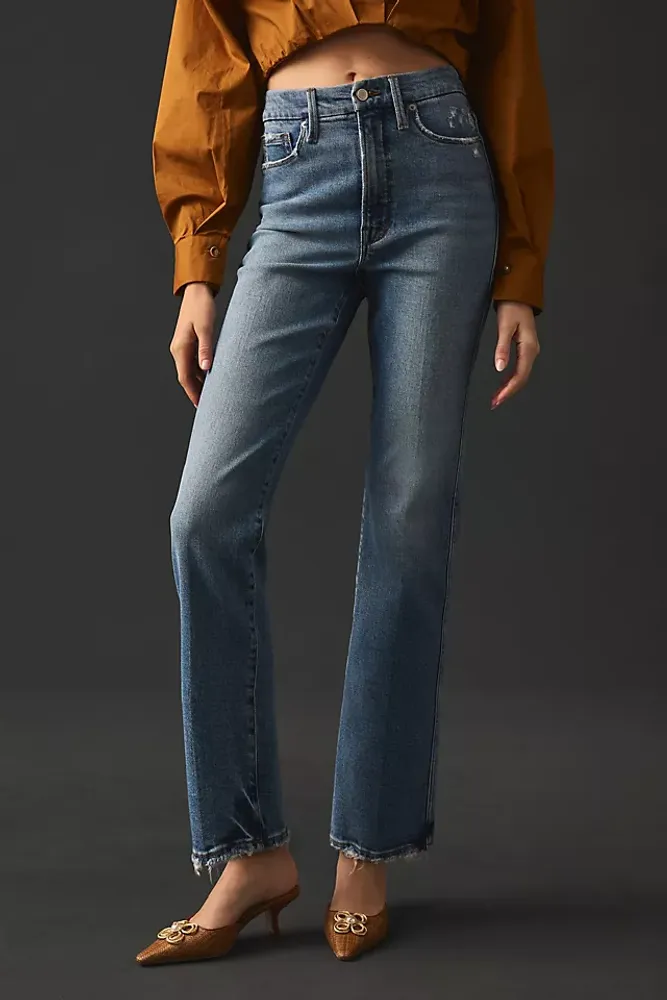 Good American Curve High-Rise Straight Jeans