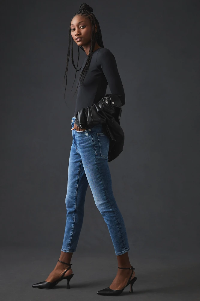 Good American Waist Crop Jeans