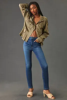 Good American Waist High-Rise Skinny Jeans